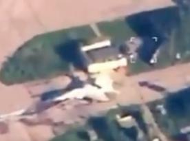 Ukraine Destroys russian MiG-29 Jet and Pantsir-S1 System at Khalino Air Base (Video)