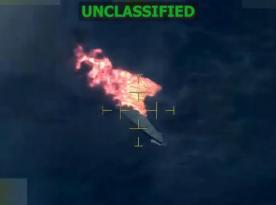 First Time Ever AC-130J Ghostrider Uses All Guns To Sink Narco-Submarine