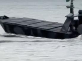 ​Ukrainian Barracuda USVs Launch FPV Drones to Destroy russian Landing Party in Kherson Region (Video)