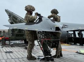 UK Becomes First to Launch Strike Drone From Ship Using Same Type of Catapult Ukraine Uses for Long-Range UAV Attacks