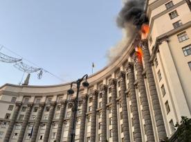 Not a Shahed but a 9M727 Iskander Cruise Missile Strikes Ukraine's Cabinet of Ministers Building