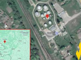 Atesh Partisans Uncover russian Oil Depot in Smolensk Region