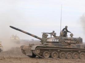 Romania, U.S. Train Abrams, Bizonul Tanks Without Drone Protection Despite FPV Era Reality