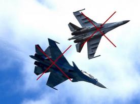 ​The Ukrainian Air Force Downs Additional Su-34 Bomber and Su-35 Fighter