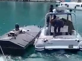 ​Ukrainian Magura V5 Naval Drone Found near Greece with Explosives and Notes