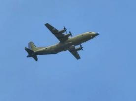 New Photos of China's Y-9GX-18 Gunship Reveal Turret-Mounted Cannon, Radar, Possible DIRCM System