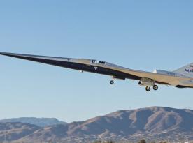 X-59 Takes to Skies Supersonic Jet That Could Make Sonic Booms Thing of Past