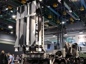 Diehl Unveils Universal Launcher for New 80km Iris-T SLX Missiles Compatible With Ukraine-Proven System 