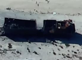 ​Ukrainian Raiders Trap and Destroy russian Vityaz System on Tendra Spit (Video)