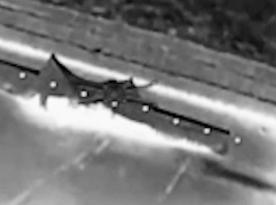 ​Ukrainian Intelligence Destroys Two russian Orion Combat Drones at Kerch Airfield (Video)
