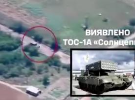 ​Ukrainian Fighters Wipe Out russian TOS-1 Flamethrower System in Zaporizhzhia Region 