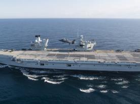 UK Cautious of Possible Houthi Missile, Drone Attacks on its Massive Aircraft Carrier