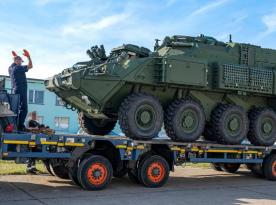 Canadian LAV 6.0 ACSV Armored Vehicles Sent to Ukraine