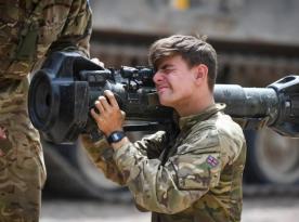​Ukrainian Military are Teached to Use NLAW Anti-Tank Systems by British Instructors