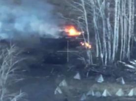 Ukrainian Marines Repulse Assault on Kursk – Burn 6 Armored Vehicles, Finish Off Infantry with Drones (Video)