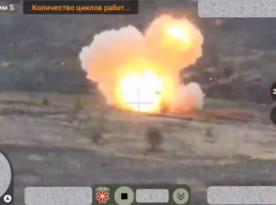 ​Ukrainian Kamikaze Drone Destroys russia’s Most Advanced T-90M Tank (Video)