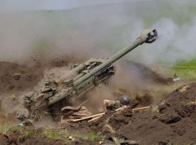 ​Ukrainian Warriors Destroy russian Artillery with M777 Howitzers in Kursk Region (Video)