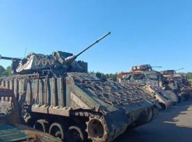 ​russians Equipped a Captured Bradley With 2A72 Autocannon From Domestic IFV