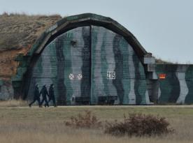 russians Admit Ukrainian Drones Are Successfully Hitting Concrete Aircraft Shelters Built to Protect Against ATACMS
