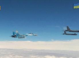 US strategic bombers have once again entered Ukrainian airspace