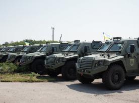 One of the Ukrainian Brigades Received MLS Shield Armored Vehicles Purchased in Italy