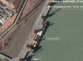 ​russian Convoy Transits the English Channel, Possibly Carrying Military Equipment to Ukraine (Satellite Images)