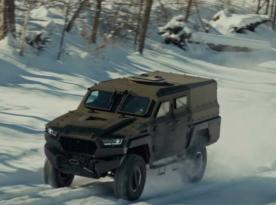 ​Ukrainian Lasar's Group Gets New Pickup Truck Based on Inguar-3 Armored Vehicle