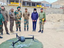Ukrainian-Developed Drone Windhover Succeeds through Harsh Weather Test in Indian Himalayas 