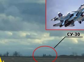 ​Ukrainian Nighttime Attack Hit russian Su-30SM and Su-24 Jets at the Saky Airfield, Along With an Ammo Depot
