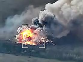 ​Ukrainian Drones Destroy russian TOS-1A Solntsepyok System in Zaporizhzhia (Video)