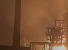 ​Ukraine's Long-Range Strike Ignites Massive Fire at the Ryazan Oil Refinery and Ammunition Depot