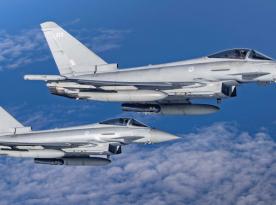 ​UK Defense Intelligence: RAF Typhoon and F-35B Jets Fly 300+ Hours Over Jordan, Qatar and UAE, Shoot Down Drones as Defense Secretary Visits PJHQ