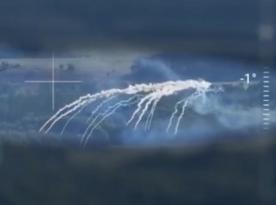 ​Ukraine Helicopter Strike Destroys Concealed russian Position and Likely Ammunition Depot (Video)