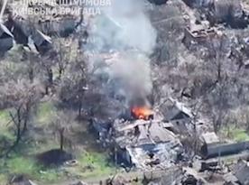 ​Ukrainian Forces Destroy russian Mortar, Ammo Depot and Personnel (Video)