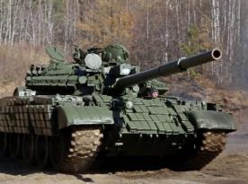 russian Troops Lost Modernized T-62MV MBT near Marinka, Donetsk Oblast