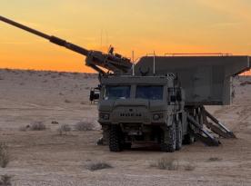 Elbit Touts 100% American SIGMA With Local Supply Chains, 10x10 Chassis Holds 40 Rounds for M109 Replacement