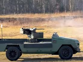 Ukrainian Protector UGV Gets Tavria-12.7 RCWS with Legendary Browning M2 to Better Eliminate russian Occupiers