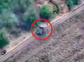 ​Ukrainian Marines Destroy russian BM-21 Grad System in Coordinated Drone Strike