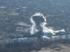 ​Ukrainian Air Force Destroyed russian Positions Using AASM HAMMER Bombs