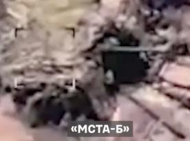 ​Ukrainian Svarog Operators Destroy russian Msta-B Howitzer and Communication Hub