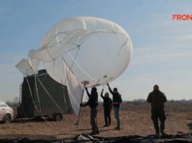 ​Eyes in the Sky: Ukraine Launches Surveillance Balloon Over Battlefield