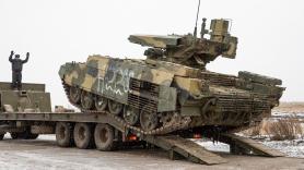 Russians "Hurry" Check How Quickly Their BMPT Terminator AFVs Would Be "Utilized" (Video)