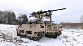 ​Straight Out of Sci-Fi: Tracked Combat Robot Armed with the Browning Machine Gun and Thermal Vision Is Now in Ukrainian Service