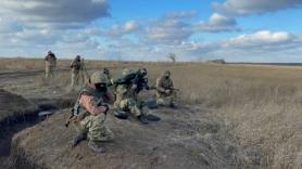 Ukrainian Military Practice Firings with Javelin Anti-Tank Missiles Near Separatist-Held Areas in Eastern Ukraine