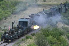 ​russia Shows Off the Yenisei Armored Train with the ZU-23-2 Cannon, BMP-2 Fighting Vehicle, and NSV Utyos Gun