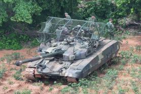 Ukraine's Now-Legendary Anti-Drone "Hood" Has Reached Thailand's Oplot-T Tanks, But With One Small Drawback