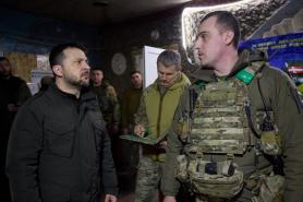 ​Ukraine’s President Volodymyr Zelenskyy Visited the Forward Positions of Troops in the Kupyansk Direction