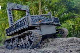 Murakha Joins the Fight: Ukraine’s New UGV Can Haul Half a Ton Through Warzones