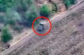 ​Ukrainian Marines Destroy russian BM-21 Grad System in Coordinated Drone Strike