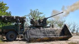 Roof Off: russians Deploy Convertible Gun Truck With S-60 to Counter Drones